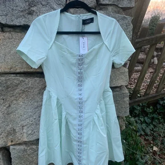 cider green corset dress Wild Fable Women's Sleeveless Corduroy Overall Mini Dress – Biggybargains